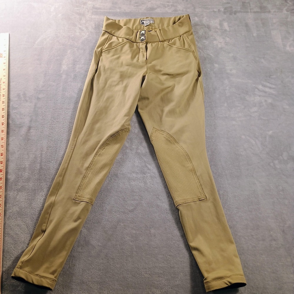 Riding‎ Sport Breeches Womens 26in Beige Knee Patch Riding Pants Dover Saddlery
